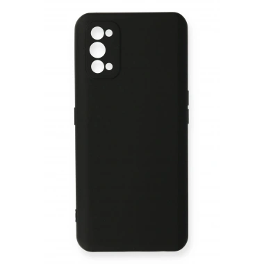 Mey İthalat®  Realme 7 Pro Kılıf Nano içi Kadife Silikon - Siyah