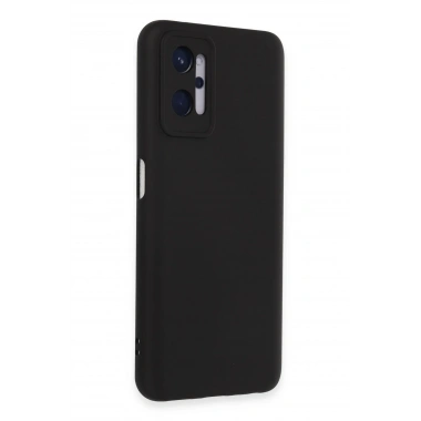 Mey İthalat®  Realme 9i 4G Kılıf Nano içi Kadife Silikon - Siyah