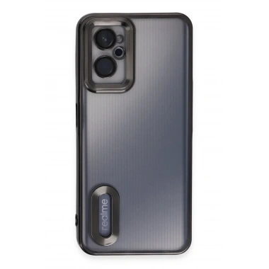 Mey İthalat®  Realme 9i 4G Kılıf Slot Silikon - Siyah