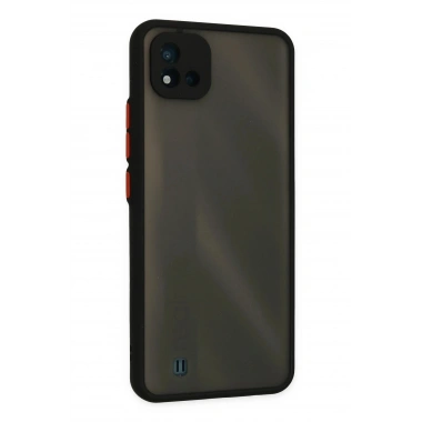 Mey İthalat®  Realme C11 2021 Kılıf Montreal Silikon Kapak - Siyah