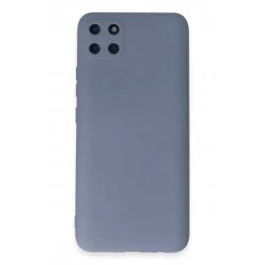 Mey İthalat®  Realme C11 Kılıf Nano içi Kadife Silikon - Gri
