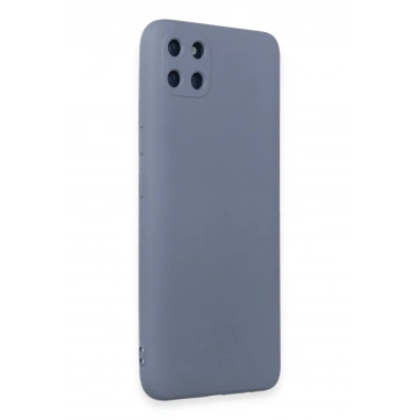 Mey İthalat®  Realme C11 Kılıf Nano içi Kadife Silikon - Gri