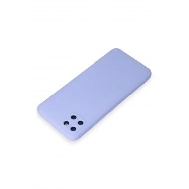 Mey İthalat®  Realme C11 Kılıf Nano içi Kadife Silikon - Lila