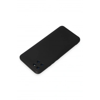 Mey İthalat®  Realme C11 Kılıf Nano içi Kadife Silikon - Siyah