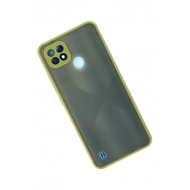 Mey İthalat®  Realme C21 Kılıf Montreal Silikon Kapak - Açık Yeşil