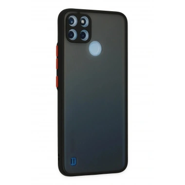 Mey İthalat®  Realme C21Y Kılıf Montreal Silikon Kapak - Siyah