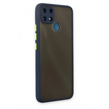 Mey İthalat®  Realme C25 Kılıf Montreal Silikon Kapak - Lacivert