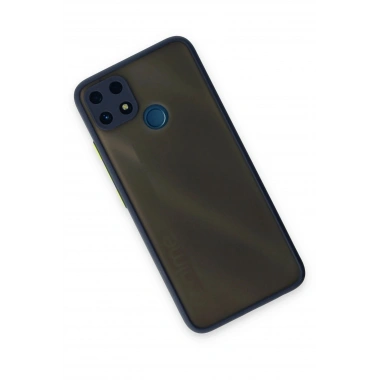 Mey İthalat®  Realme C25 Kılıf Montreal Silikon Kapak - Lacivert