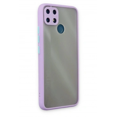 Mey İthalat®  Realme C25 Kılıf Montreal Silikon Kapak - Mor