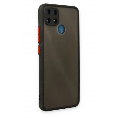 Mey İthalat®  Realme C25 Kılıf Montreal Silikon Kapak - Siyah