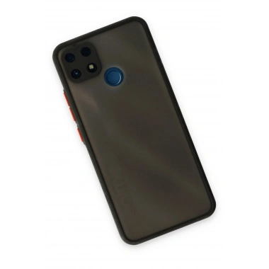 Mey İthalat®  Realme C25 Kılıf Montreal Silikon Kapak - Siyah