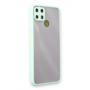 Mey İthalat®  Realme C25 Kılıf Montreal Silikon Kapak - Turkuaz