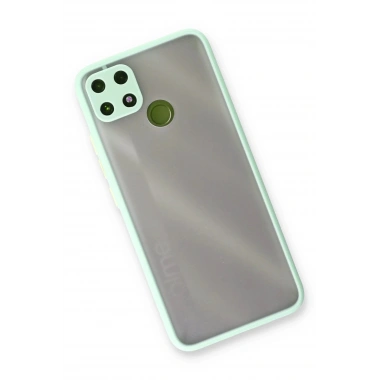 Mey İthalat®  Realme C25 Kılıf Montreal Silikon Kapak - Turkuaz
