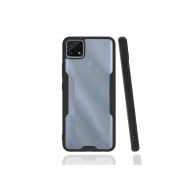 Mey İthalat®  Realme C25 Kılıf Platin Silikon - Siyah
