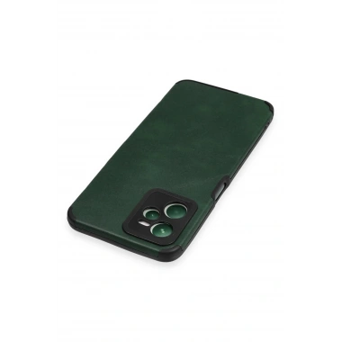 Mey İthalat® Realme C35 Kılıf Loop Deri Silikon - Yeşil