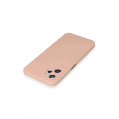 Mey İthalat®  Realme C35 Kılıf Nano içi Kadife Silikon - Pudra