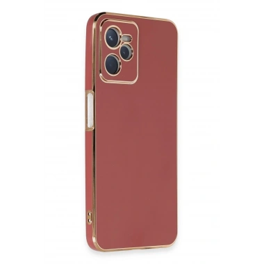 Mey İthalat®  Realme C35 Kılıf Volet Silikon - Kırmızı