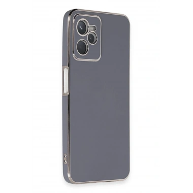 Mey İthalat®  Realme C35 Kılıf Volet Silikon - Mavi