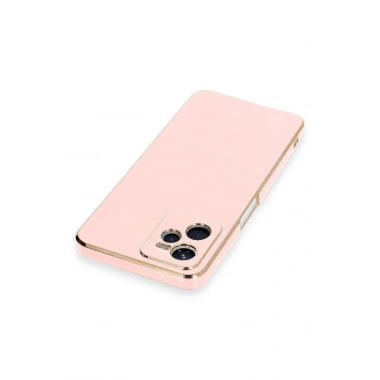 Mey İthalat®  Realme C35 Kılıf Volet Silikon - Pembe
