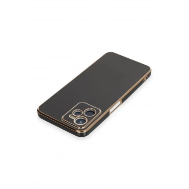 Mey İthalat®  Realme C35 Kılıf Volet Silikon - Siyah