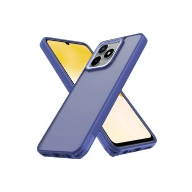 Mey İthalat® Realme C53 Kılıf Elegant Kapak - Açık Mavi