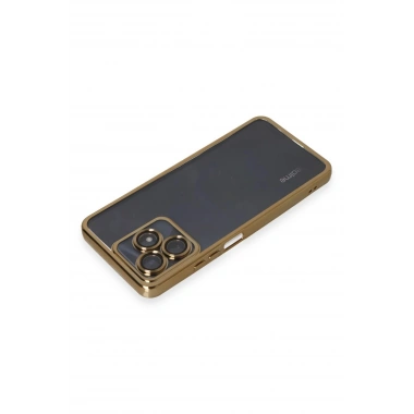 Mey İthalat®  Realme C53 Kılıf  Lensli Silikon - Gold