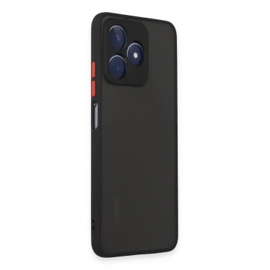 Mey İthalat®  Realme C53 Kılıf Montreal Silikon Kapak - Siyah