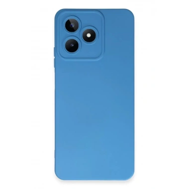 Mey İthalat®  Realme C53 Kılıf Nano içi Kadife Silikon - Mavi
