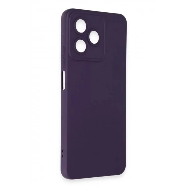 Mey İthalat®  Realme C53 Kılıf Nano içi Kadife Silikon - Mor