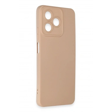 Mey İthalat®  Realme C53 Kılıf Nano içi Kadife Silikon - Pudra