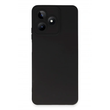 Mey İthalat®  Realme C53 Kılıf Nano içi Kadife Silikon - Siyah
