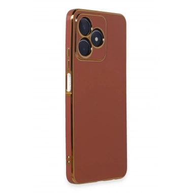 Mey İthalat®  Realme C53 Kılıf Volet Silikon - Kırmızı