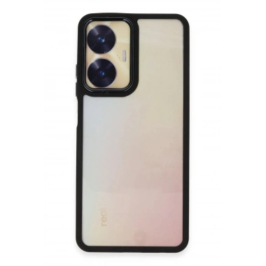 Mey İthalat® Realme C55 Kılıf Dora Kapak - Siyah