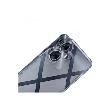 Mey İthalat®  Realme C55 Kılıf Lüx Şeffaf Silikon