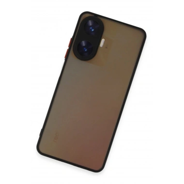 Mey İthalat®  Realme C55 Kılıf Montreal Silikon Kapak - Siyah
