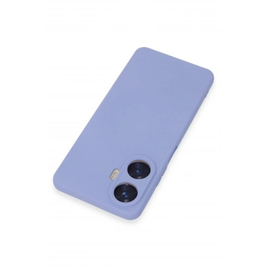 Mey İthalat®  Realme C55 Kılıf Nano içi Kadife Silikon - Lila