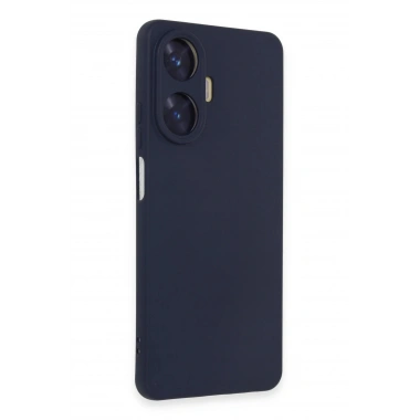 Mey İthalat®  Realme C55 Kılıf Nano içi Kadife Silikon - Mor