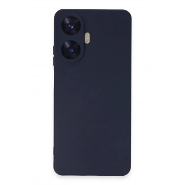 Mey İthalat®  Realme C55 Kılıf Nano içi Kadife Silikon - Mor