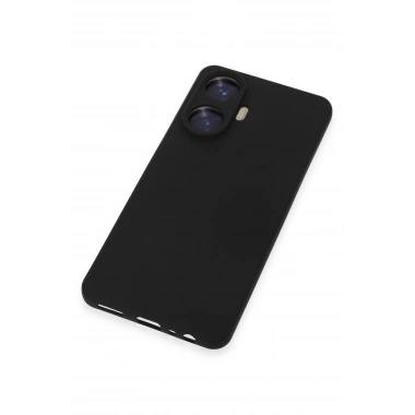 Mey İthalat®  Realme C55 Kılıf Nano içi Kadife Silikon - Siyah