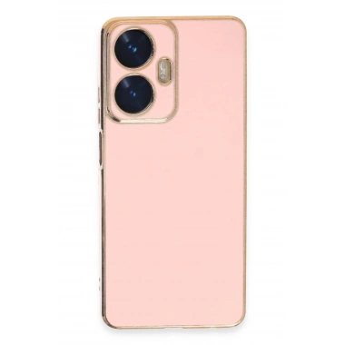 Mey İthalat®  Realme C55 Kılıf Volet Silikon - Pembe