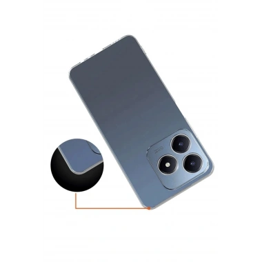 Mey İthalat®  Realme C61 Kılıf Lüx Şeffaf Silikon