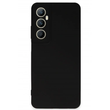 Mey İthalat®  Realme C65 Kılıf First Silikon - Siyah