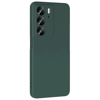 Mey İthalat®  Realme C75 4G First Silikon - Koyu Yeşil