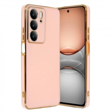 Mey İthalat®  Realme C75 4G Kılıf Volet Silikon - Pembe