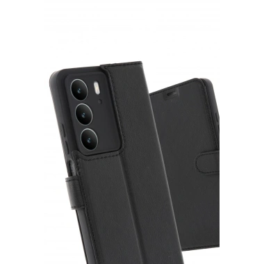 Mey İthalat®  Realme C75 4G Trend S Plus Kapaklı Kılıf - Siyah