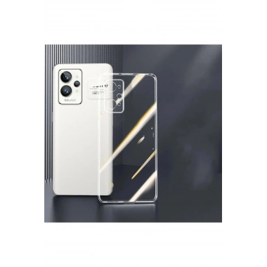 Mey İthalat®  Realme GT2 5G Kılıf Lüx Şeffaf Silikon