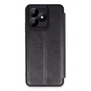 Mey İthalat® Realme Note 50 4G Kılıf Flip Cover - Siyah