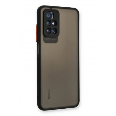 Mey İthalat®   Redmi 10 2022 Kılıf Montreal Silikon Kapak - Siyah