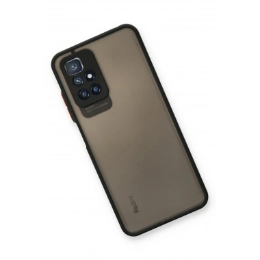 Mey İthalat®   Redmi 10 2022 Kılıf Montreal Silikon Kapak - Siyah