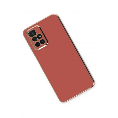 Mey İthalat®   Redmi 10 2022 Kılıf Volet Silikon - Kırmızı